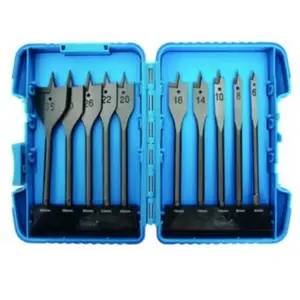 Leman - Coffret 10 mèches plates bois - 304.500.10 pas cher
