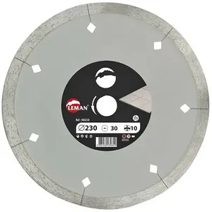 Leman - Disque Diamant Segment Carrelage 230x22,23 Ht 10 pas cher