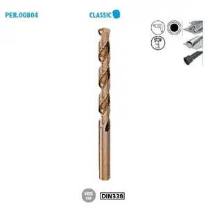 Leman - Foret métal hss cobalt 5% Classic ø 3 Long. 61 Long. Utile 33 ... pas cher