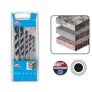 Leman Coffret 5 forets cylindriques béton 602.000.05 pas cher