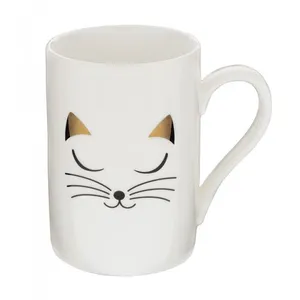 Non communiqué Mug 30 cl - Schluck White Cat - Pylones