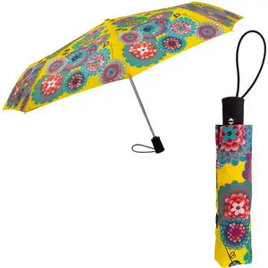 Comparateur de prix : Pylones Parapluie Pliant Dahlia - Parapli Multicolore À Fleur 97 cm