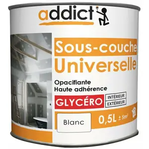 Peinture addict sous-couche universelle boîte 0,5 l blancVendu parcdiscount