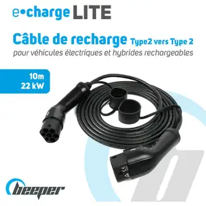 Comparateur de prix : BEEPER câble de recharge pour voiture (Ref: HYB03-10)