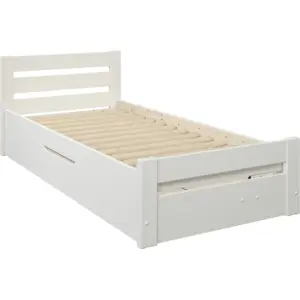 CAMIF Lit coffre enfant bois massif Thib Bois pas cher