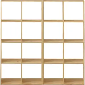 CAMIF Etagère bois massif 4x4 cases Elio Bois pas cher