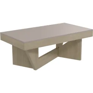 CAMIF Table basse relevable décor bois Gabriela Bois pas cher