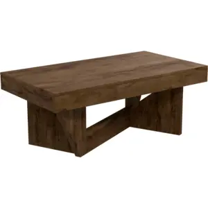 CAMIF Table basse relevable décor bois Gabriela Bois pas cher