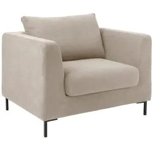 CAMIF Fauteuil tissu Pornic pas cher