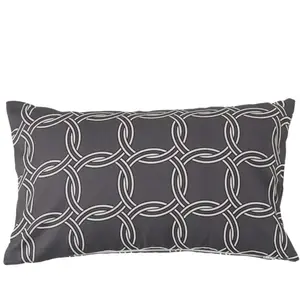 Coussin coton Néo rétro CAMIF 30 x 50 cm Coton pas cher