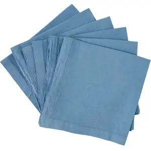 Lot de 6 serviettes coton lin Eline CAMIF 45 x 45 cm Coton/Lin