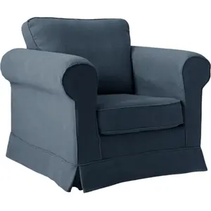 CAMIF Fauteuil tissu déhoussable Naxos   pas cher