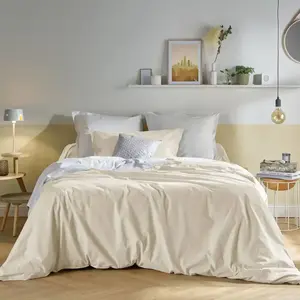 Housse de couette coton bio Fil & Sens CAMIF 200 x 200 cm Coton Bio pas cher