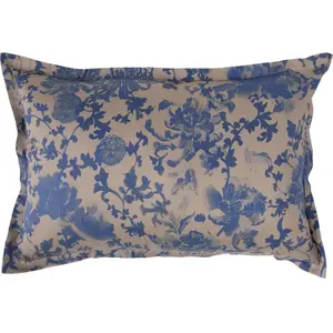 Coussin satin Shanghai CAMIF 40 x 60 cm Coton pas cher