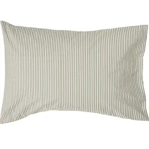 Lot de 2 taies d'oreiller percale Aulne CAMIF 50 x 70 cm Coton pas cher