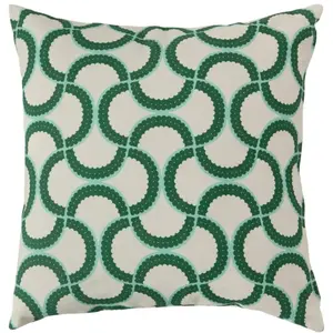 Coussin coton Jardin urbain CAMIF 45 x 45 cm Coton pas cher
