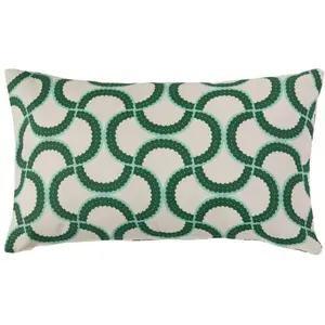Coussin coton Jardin urbain CAMIF 30 x 50 cm Coton