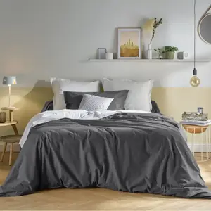 Housse de couette coton bio Fil & Sens CAMIF 240 x 220 cm Coton Bio pas cher