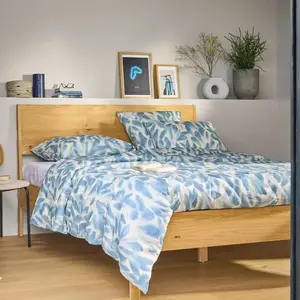 Parure de lit coton lin Plantain CAMIF 260 x 240 cm Coton/Lin