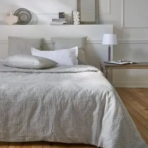 Parure de lit coton lin Néo classique CAMIF 260 x 240 cm Coton/Lin