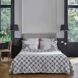 Parure de lit coton lin Grand hôtel CAMIF 240 x 220 cm Coton/Lin