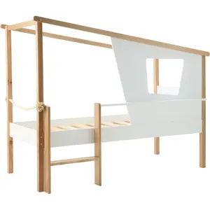 CAMIF Lit cabane en bois Skipper Bois pas cher