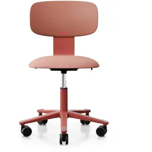 FLOKK Chaise de bureau assise capitonnée Tion 2140  Métal / Tissus pas cher