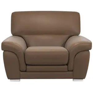 CAMIF Fauteuil cuir Vittoria pas cher