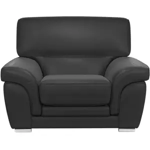 CAMIF Fauteuil cuir Vittoria pas cher