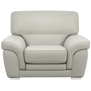 CAMIF Fauteuil cuir Vittoria pas cher