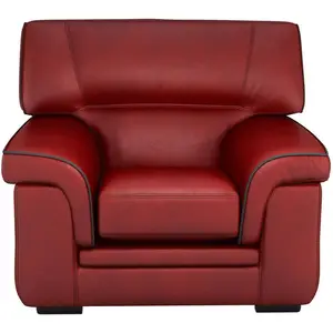 Camif Fauteuil cuir Valentina  pas cher