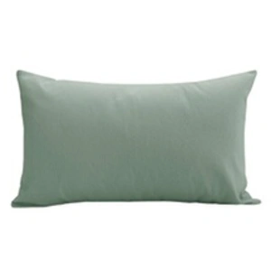 Housse de coussin recyclée Heva CAMIF-30 x 50 cm-Vert Eau pas cher