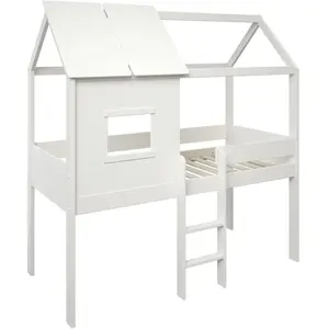 Camif Lit cabane avec rangements teddy pas cher