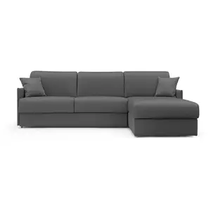 CAMIF Canapé d'angle réversible tissu déhoussable Arthur  pas cher
