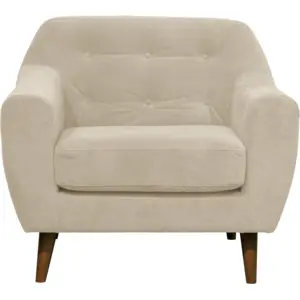 Fauteuil velours Paimpol CAMIF pas cher