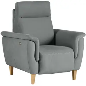 Fauteuil relax electrique tissu coton lin Bergen CAMIF pas cher