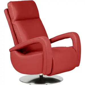 Fauteuil relax cuir Buxy CAMIF pas cher
