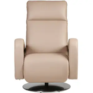 Fauteuil relax cuir Buxy CAMIF pas cher