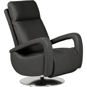 Fauteuil relax cuir Buxy CAMIF pas cher