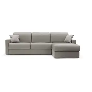 CAMIF Canapé d'angle convertible et réversible tissu déhoussable Aubin pas cher