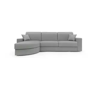 CAMIF Canapé d'angle convertible tissu déhoussable Aubin pas cher