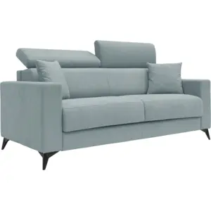 CAMIF Canapé convertible tissu recyclé déhoussable Alden pas cher