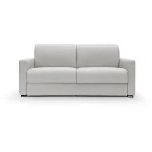 CAMIF Canapé convertible cuir Aubin  pas cher