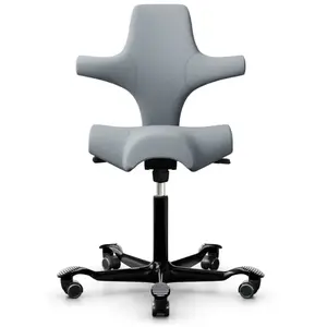 Chaise de bureau assis debout Capisco 8106 HAG  Métal / TissusVendu parcamif