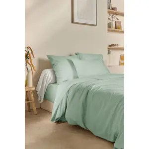 Housse de couette coton lin Valentine CAMIF 140 x 200 cm Coton/Lin pas cher