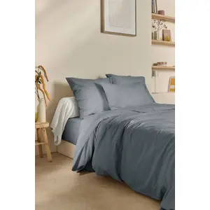 Taie d'oreiller coton lin Valentine CAMIF 50 x 70 cm Coton/Lin pas cher