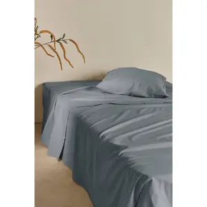 Comparateur de prix : Drap plat coton lin Valentine CAMIF 240 x 300 cm Coton/Lin
