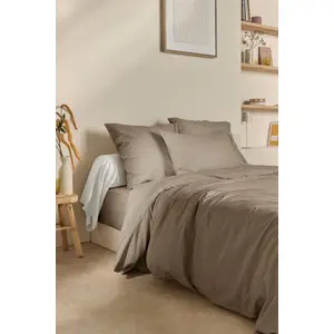 Taie d'oreiller coton lin Valentine CAMIF 65 x 65 cm Coton/Lin pas cher
