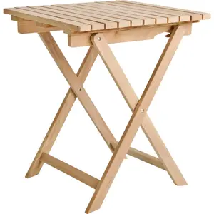 Table en Bois LONA 63 x 63 cm Bois pas cher