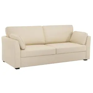 CAMIF Canapé convertible tissu coton déhoussable Marbella pas cher